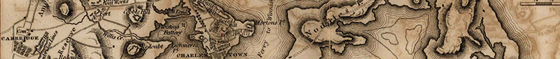 excerpt of map from Atlas to Marshall's Life of Washington
